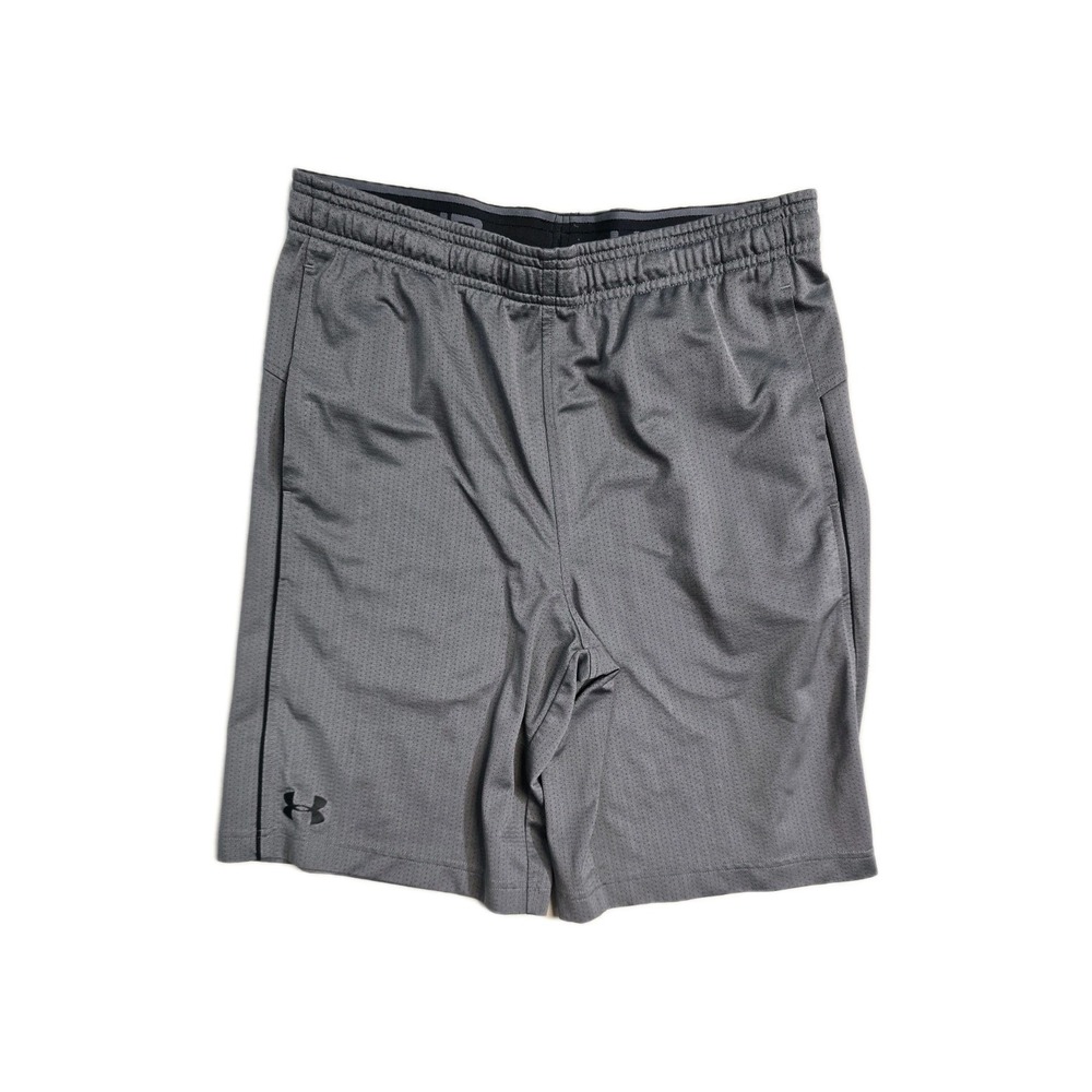 Under Armour Men's Athletic Shorts Gray M Drawstrings